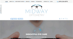 Desktop Screenshot of midwayoptometry.com